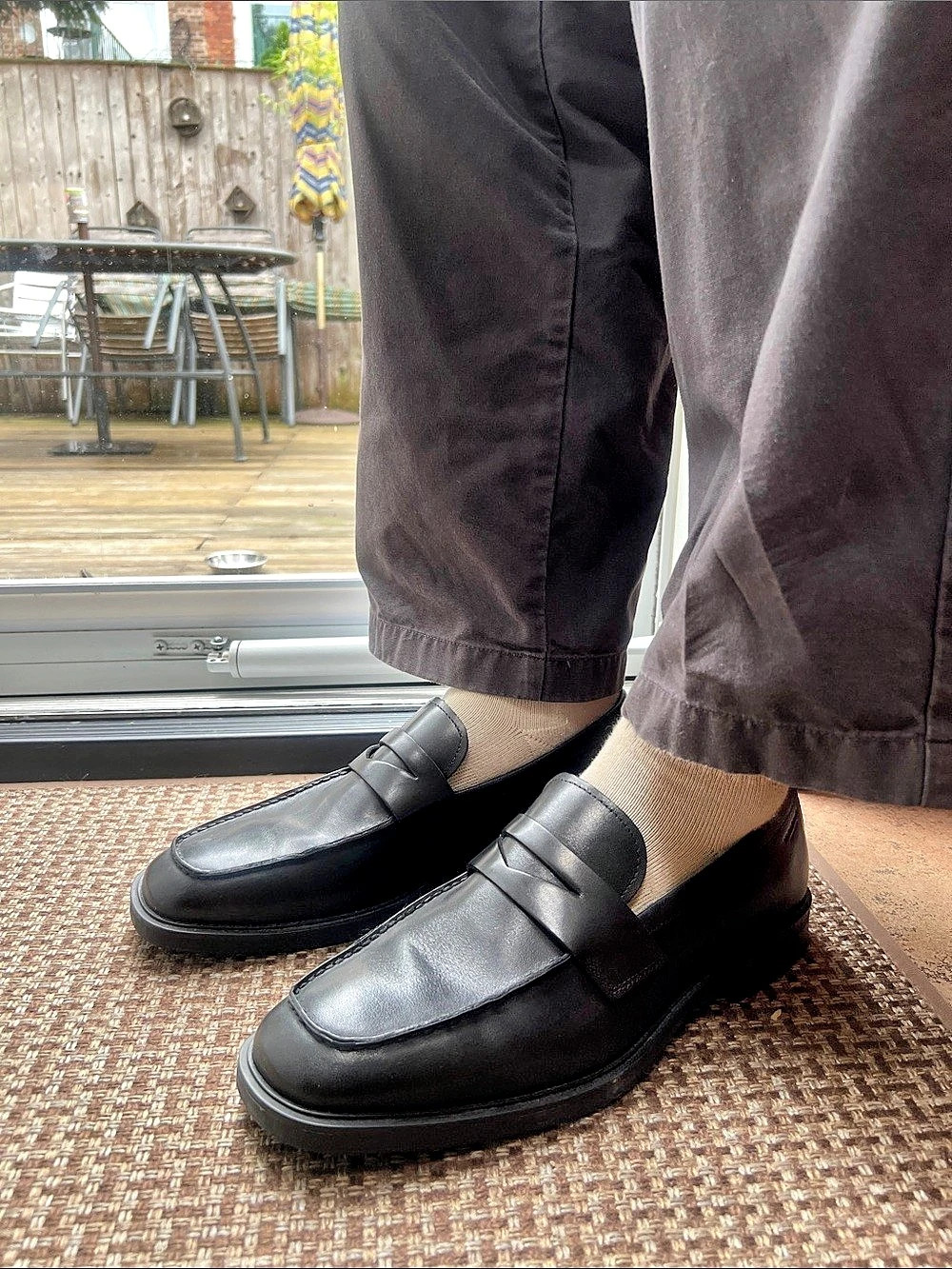Vagabond ANDREW Black Leather Loafers